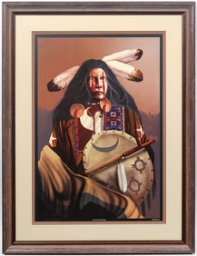 JD Challenger 'Son of Eagle's Wings' Serigraph
