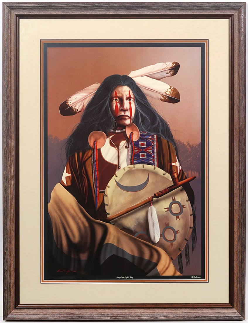 JD Challenger 'Son of Eagle's Wings' Serigraph (1 of 5)