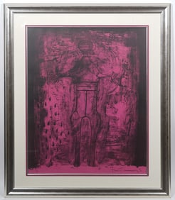 Rufino Tamayo Standing Figure Print Framed