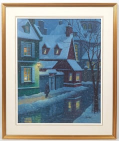 Denis Nolet 'Quietude' Framed Painting