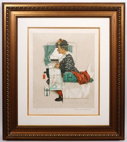 Norman Rockwell 'First Airplane Ride' AP