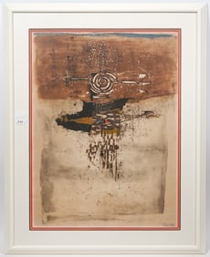 Friedlaender Abstract Aquatint Etching S/N