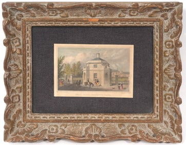 West Gate, Regents Park London Framed Engraving