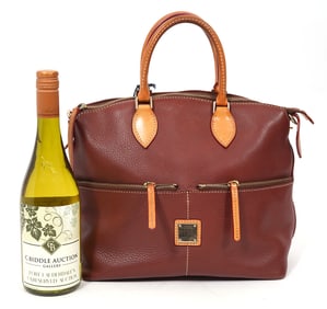 Dooney & Bourke Pebble Grain Leather Satchel