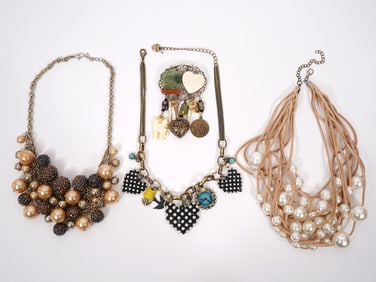Unique Lot Mixed Jewelry Incl. Betsy Johnson
