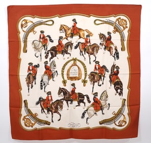 Hermes "Reprise" Silk Scarf