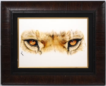 Adam Scott Rote "Lion Eyes" Signed Giclee