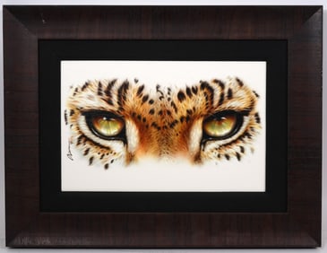 Adam Scott Rote "Leopard Eyes" Signed Giclee