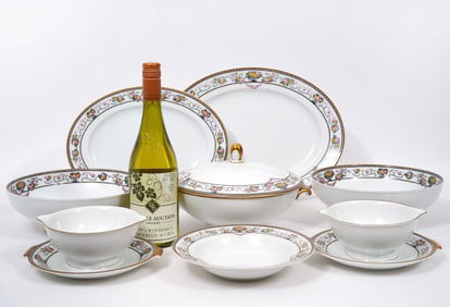 Rosenthal 'Della Robbia' Porcelain 8 Serving Pcs