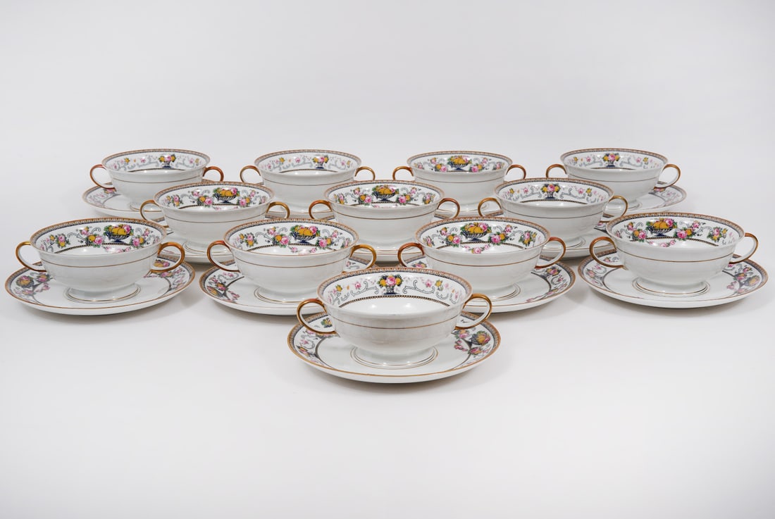 Rosenthal 'Della Robbia' Porcelain Consomme (1 of 4)