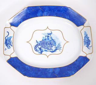Lynn Chase 'Leopard Lazuli' Serving Platter