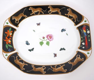 Lynn Chase 'Jungle Jaguar' Serving Platter