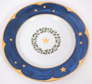 Lynn Chase 'Sylvan Nocturne' Dinner Plate