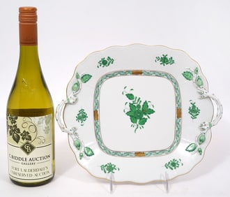 Herend 'Chinese Bouquet' Porcelain Tray