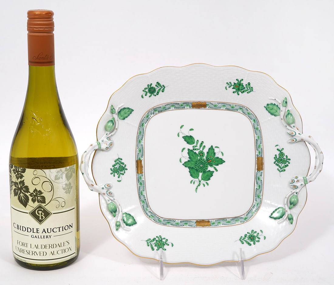 Herend 'Chinese Bouquet' Porcelain Tray (1 of 6)