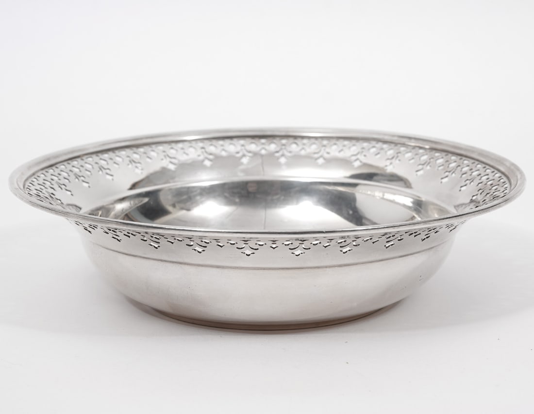 Tiffany & Co Sterling Pierced Border Candy Dish (1 of 5)