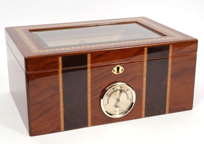 Large Cigar Humidor with Accessories