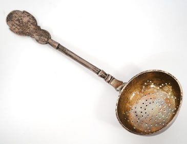 Russian Silver Tea Strainer