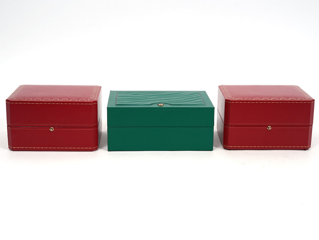 Two Cartier and One Rolex Box (1 of 5)