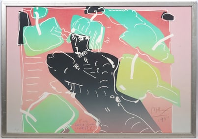 Peter Max 'The Dancer' Lithograph