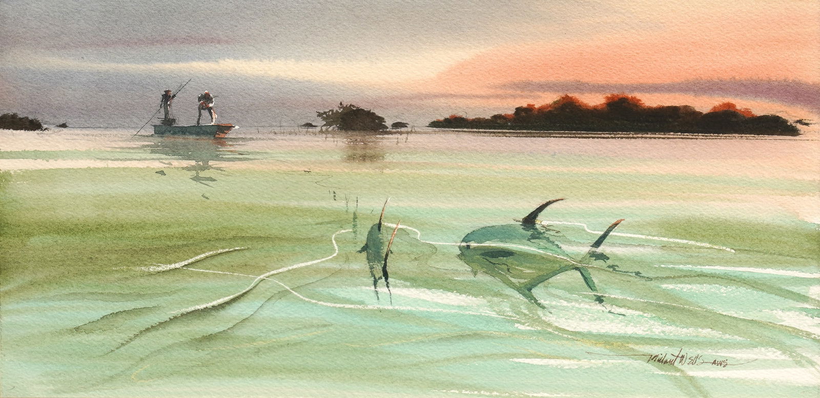 Millard Wells Watercolors Wells Studio Gallery (1 of 4)