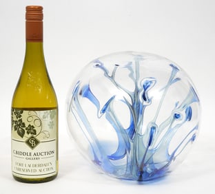 Peter Bramhall Vintage Glass Orb
