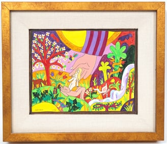 Schlomo Katz Painting on Board