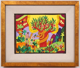 Schlomo Katz Painting on Board