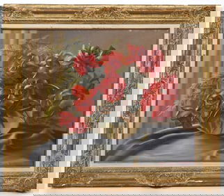 Maria Boveri Cantarella Still Life O/C Painting