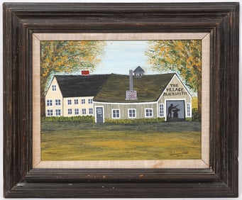 Rodman Pell 'Village Blacksmith' O/C Painting