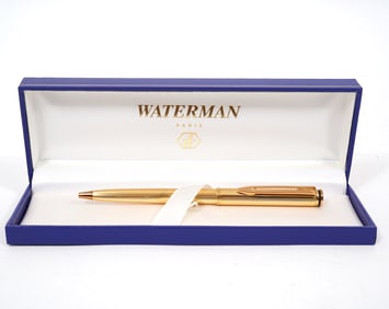 Waterman Vintage Gold Plated Pen