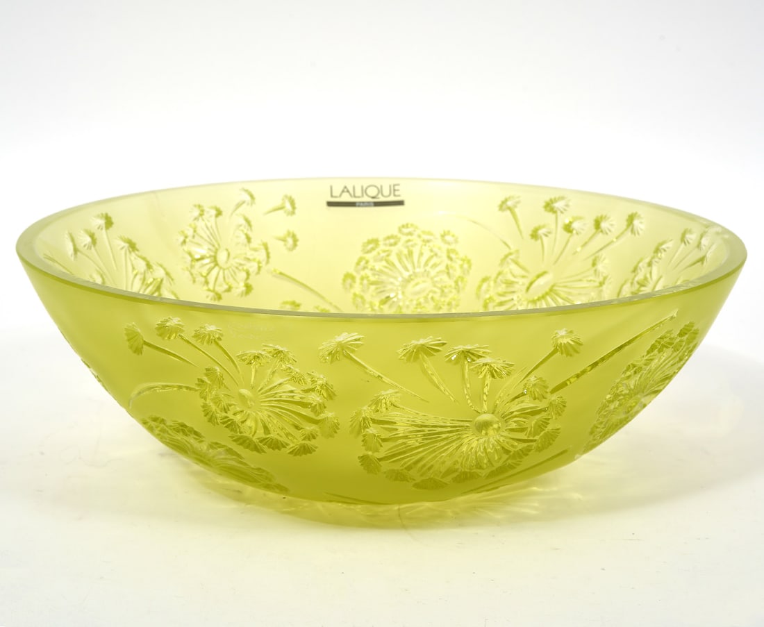 Lalique Crystal Bucolique Dandelion Bowl (1 of 5)