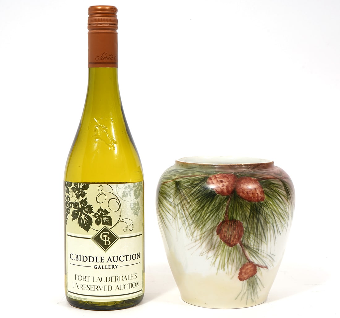 Jean Pouyat French Limoges Porcelain Vase (1 of 7)