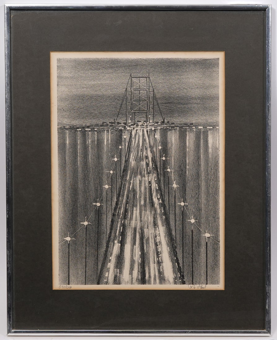 Richard Florsheim "Rush Hour" Lithograph S/N (1 of 6)