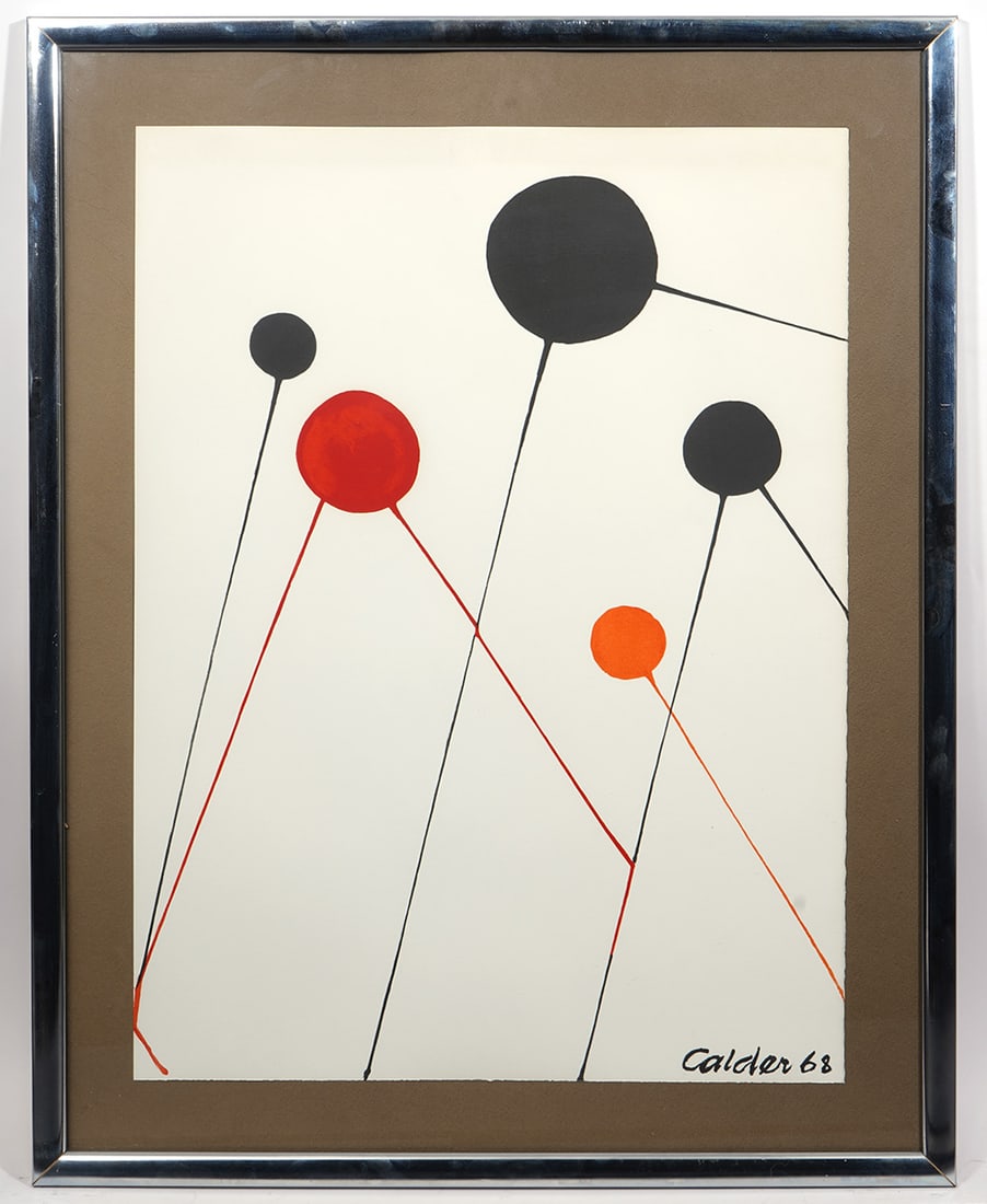 Alexander Calder "Balloons" Lithograph (1 of 4)