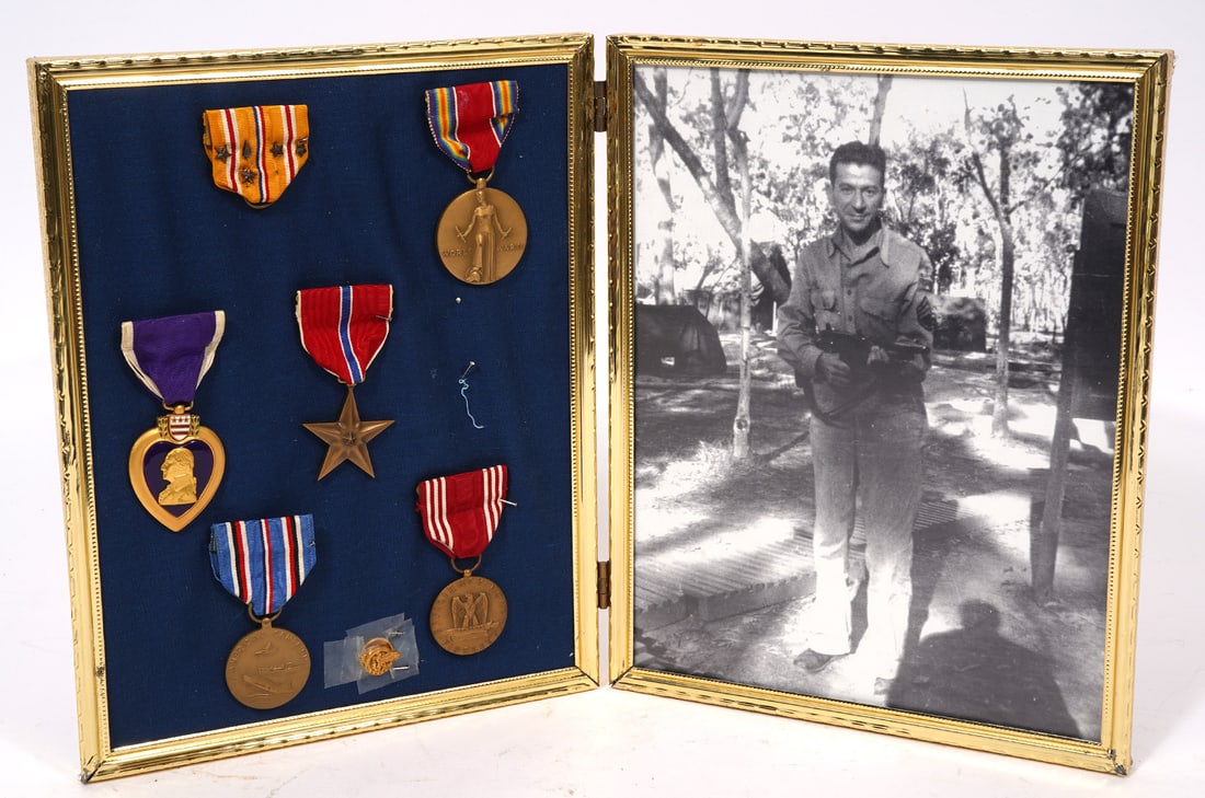 World War II Purple Heart & Other Medals (1 of 7)