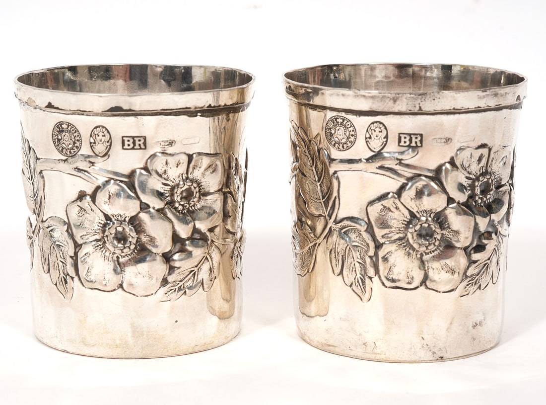 Two Sterling Silver Italian Brandimart Cups (1 of 7)