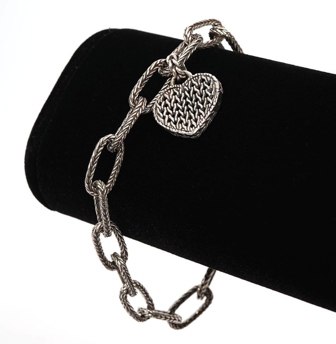 John Hardy Sterling Silver Charm Bracelet (1 of 6)