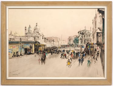 Mario Carraro Italian Cityscape Watercolor