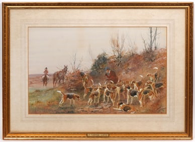 Thomas Ivester Lloyd Watercolor Painting