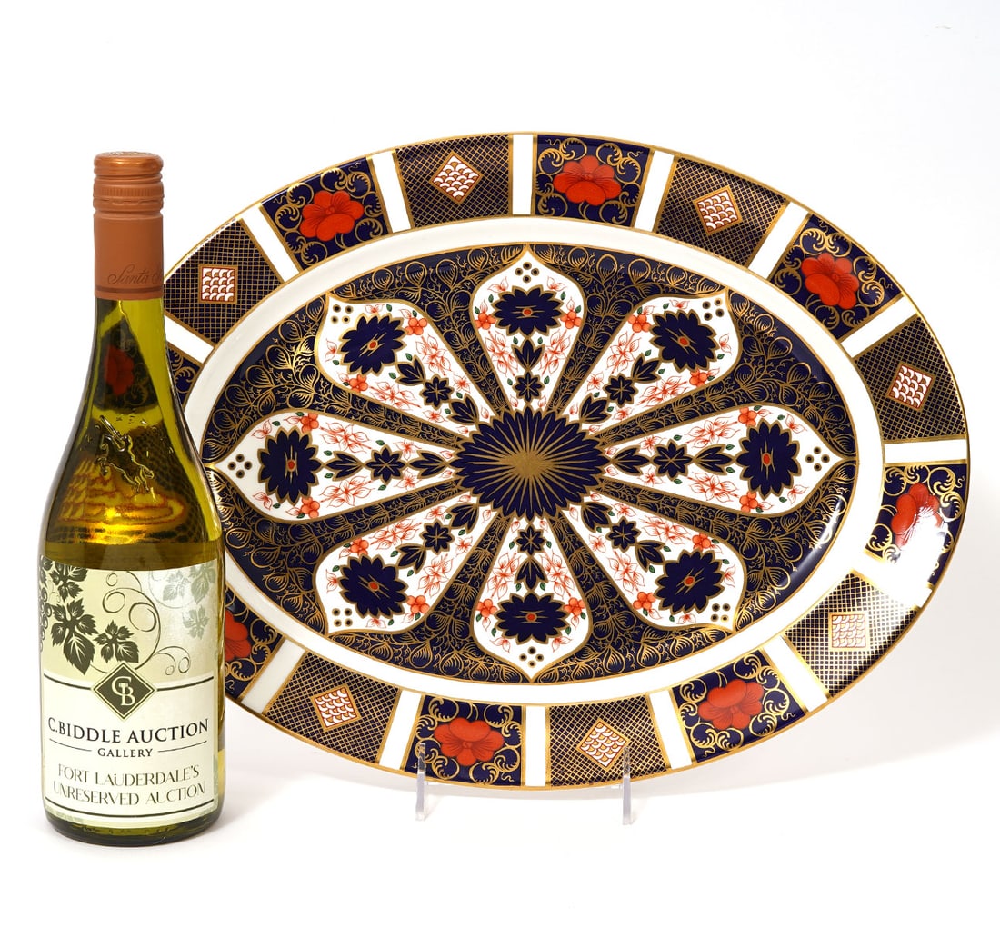 Old Imari' Oval Serving Platter (1 of 7)