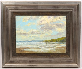 Tony Forrest 'Newquay Beach II' Painting