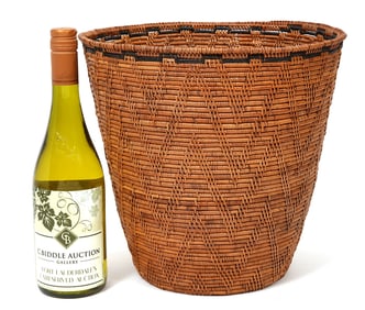 Native American Artisanal Woven Basket