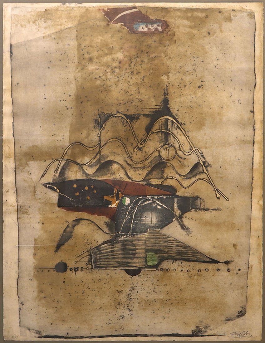 Johnny Friedlaender Etching & Aquatint S/N (1 of 6)