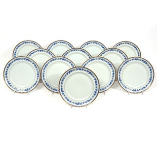 12 Dinner Plates 'Douro' by VISTA ALEGRE