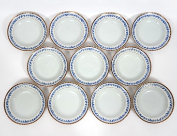 11 Rimmed Soup Bowls 'Douro' by VISTA ALEGRE