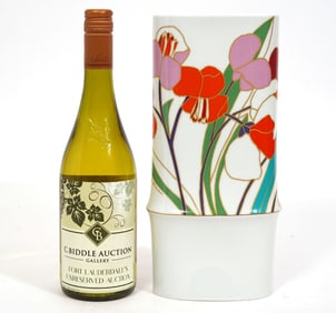 Rosenthal Wolf Bauer Porcelain Flower Vase