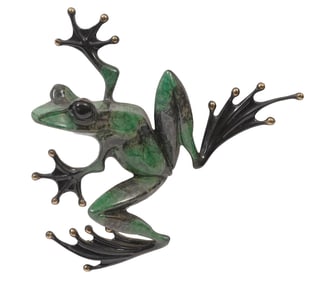 Tim Cotterill Bronze Frog Sculpture 94 of 2000