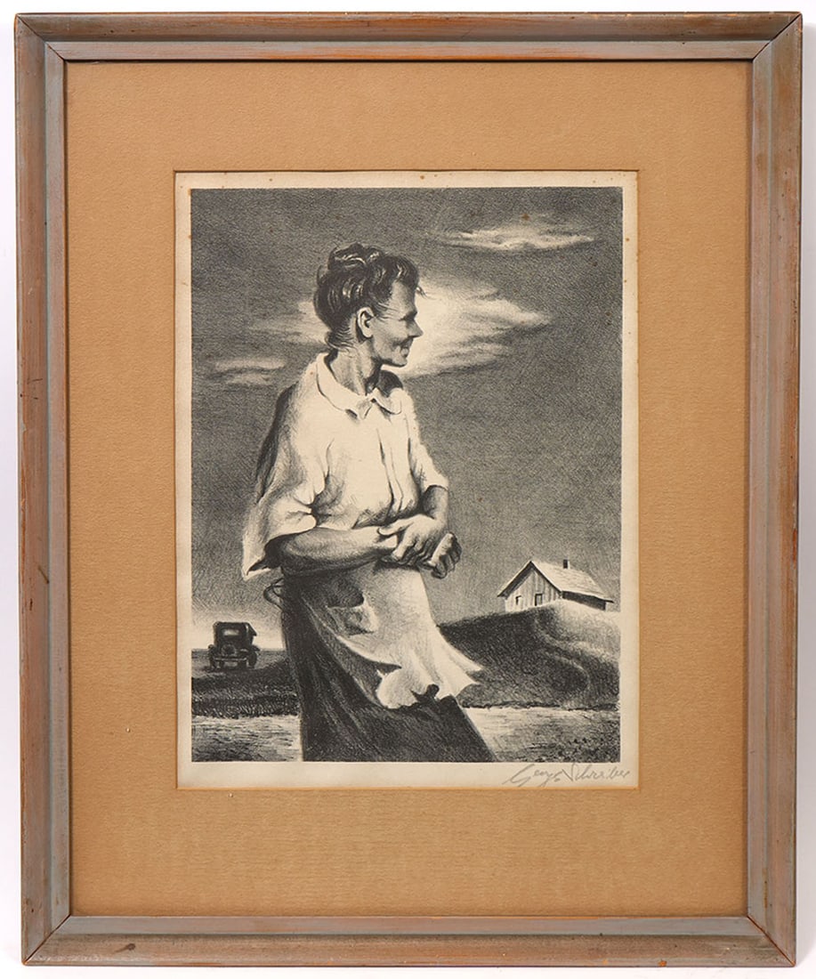 George Schreiber "Arkansas" Signed Litho (1 of 5)