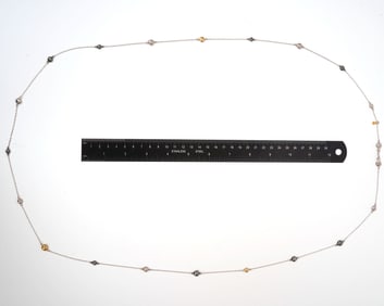 Gurhan Tri-Color Sterling & 24K Necklace